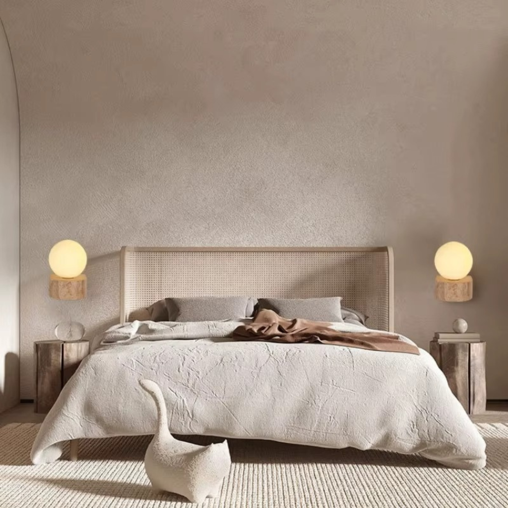 The Cavora Modern Wabi Sabi Wall Lamp