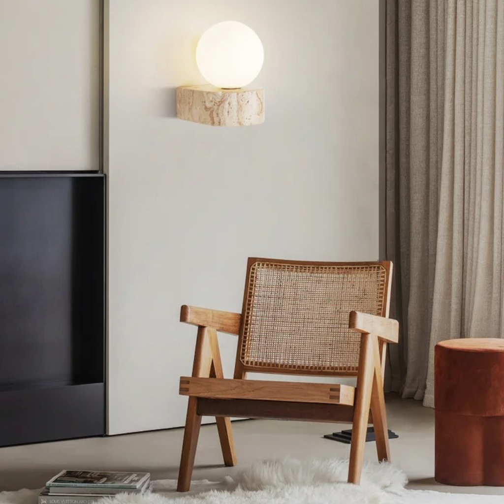 The Cavora Modern Wabi Sabi Wall Lamp