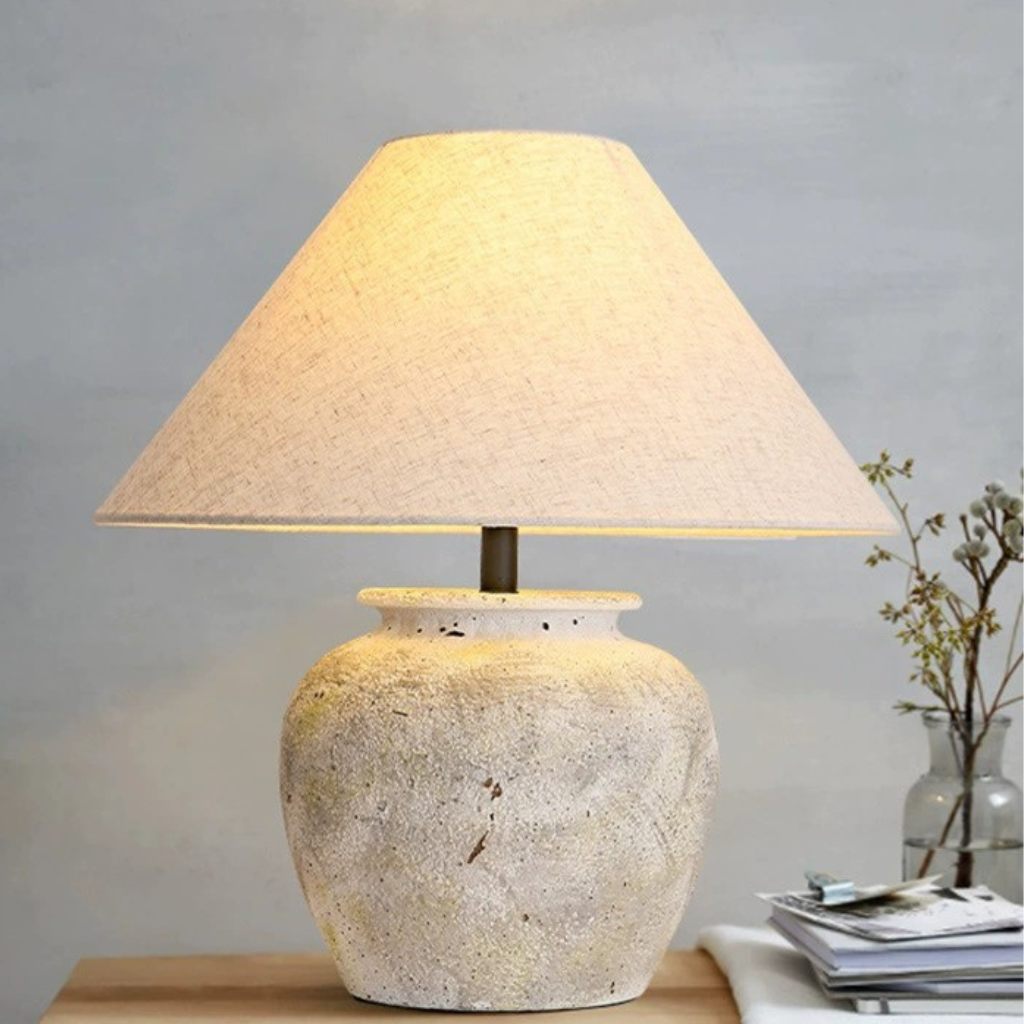 The Ceravelle Wabi Sabi Ceramic Table Lamp