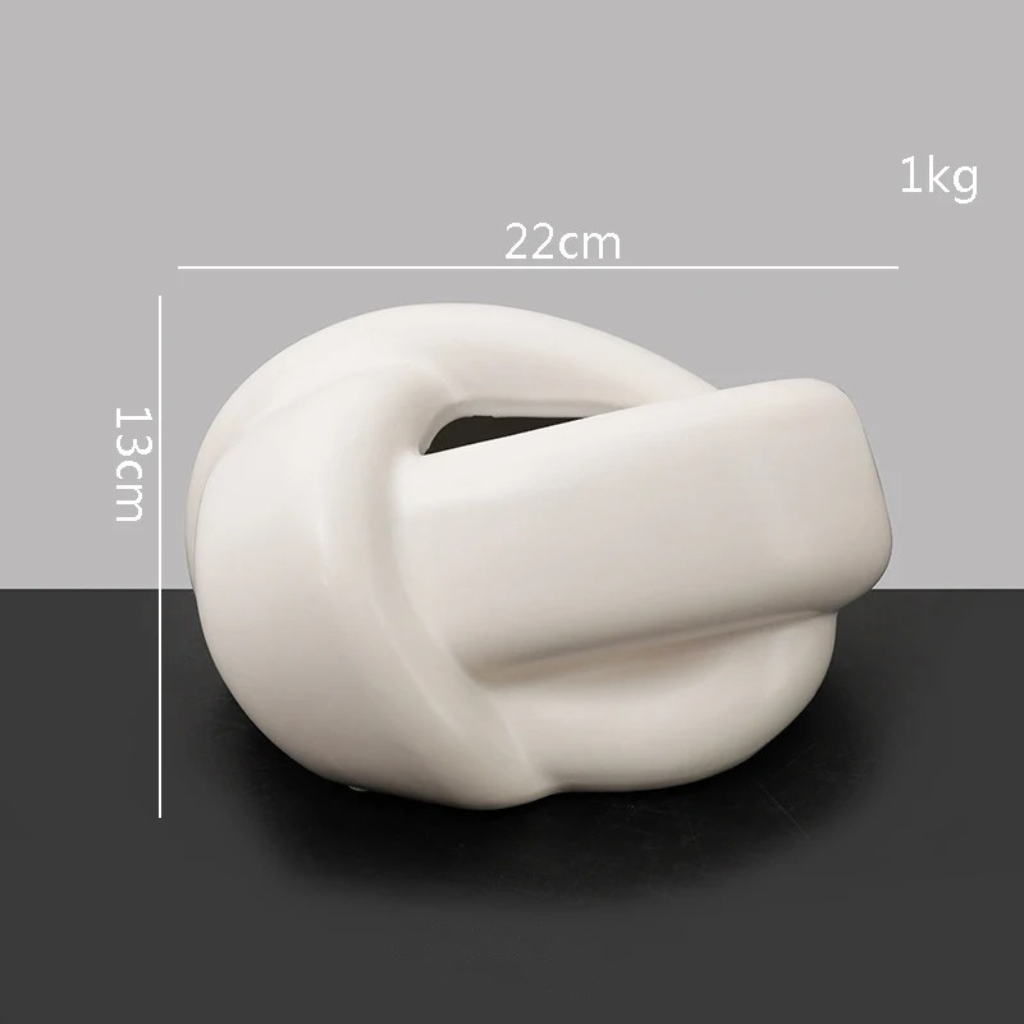 The Ceravelle Ceramic Decorative Tissue Box Holder