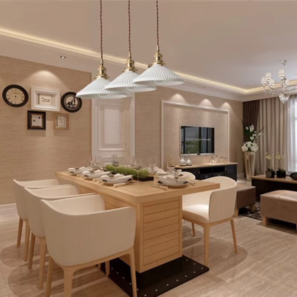 The Cerora Nordic Ceramic Pendant Light