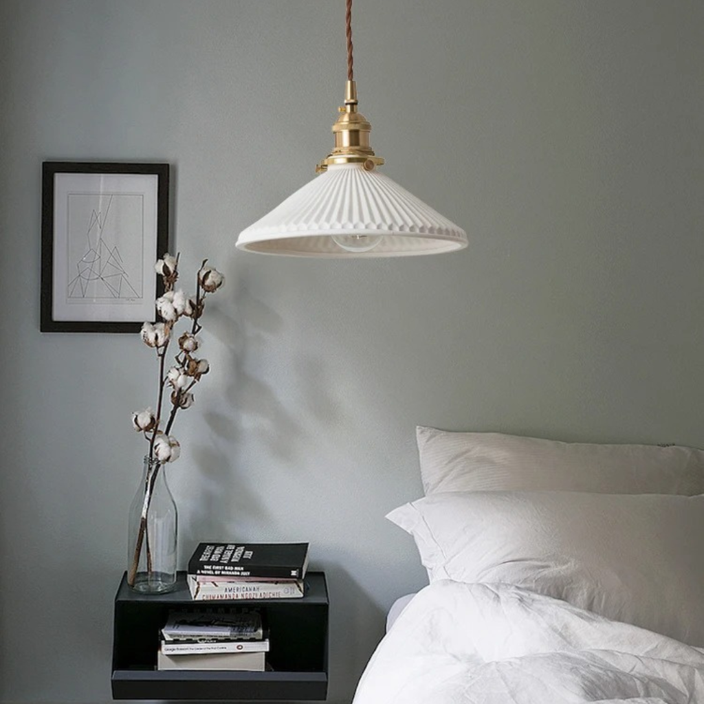 The Cerora Nordic Ceramic Pendant Light