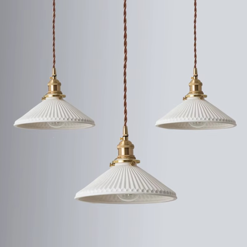 The Cerora Nordic Ceramic Pendant Light