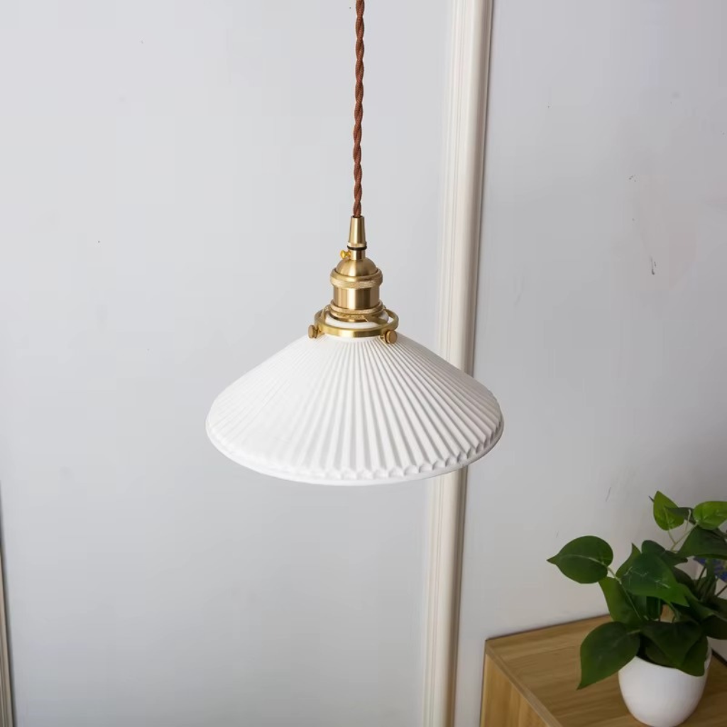 The Cerora Nordic Ceramic Pendant Light