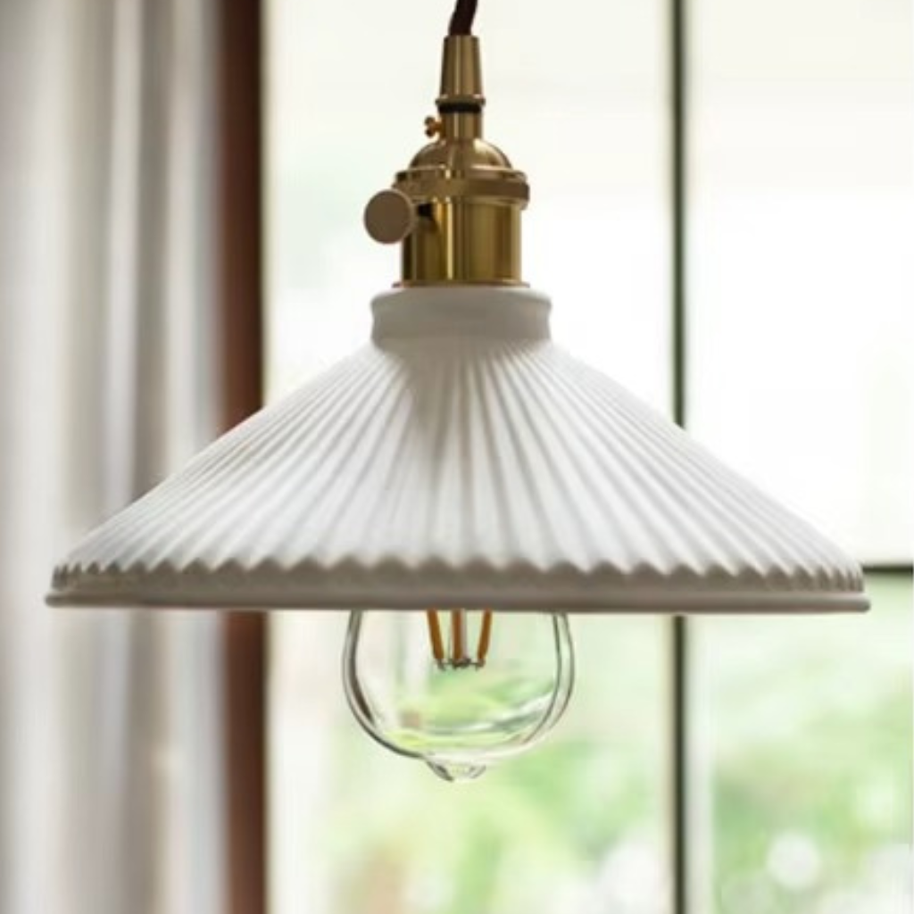 The Cerora Nordic Ceramic Pendant Light
