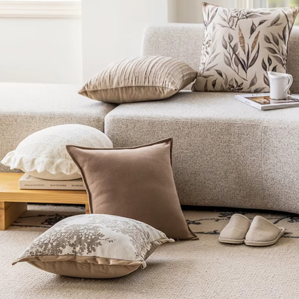 The Chenix Chenille Jacquard Cushion Cover