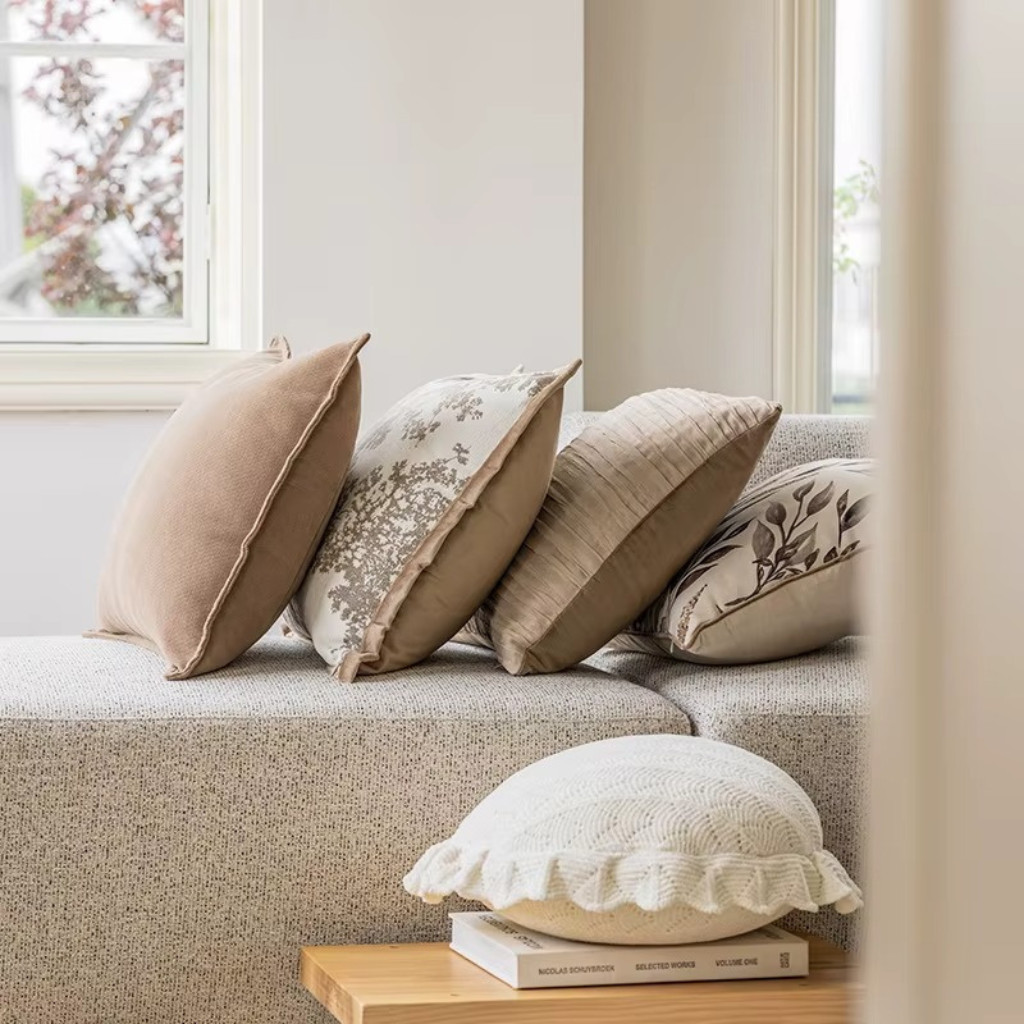 The Chenix Chenille Jacquard Cushion Cover