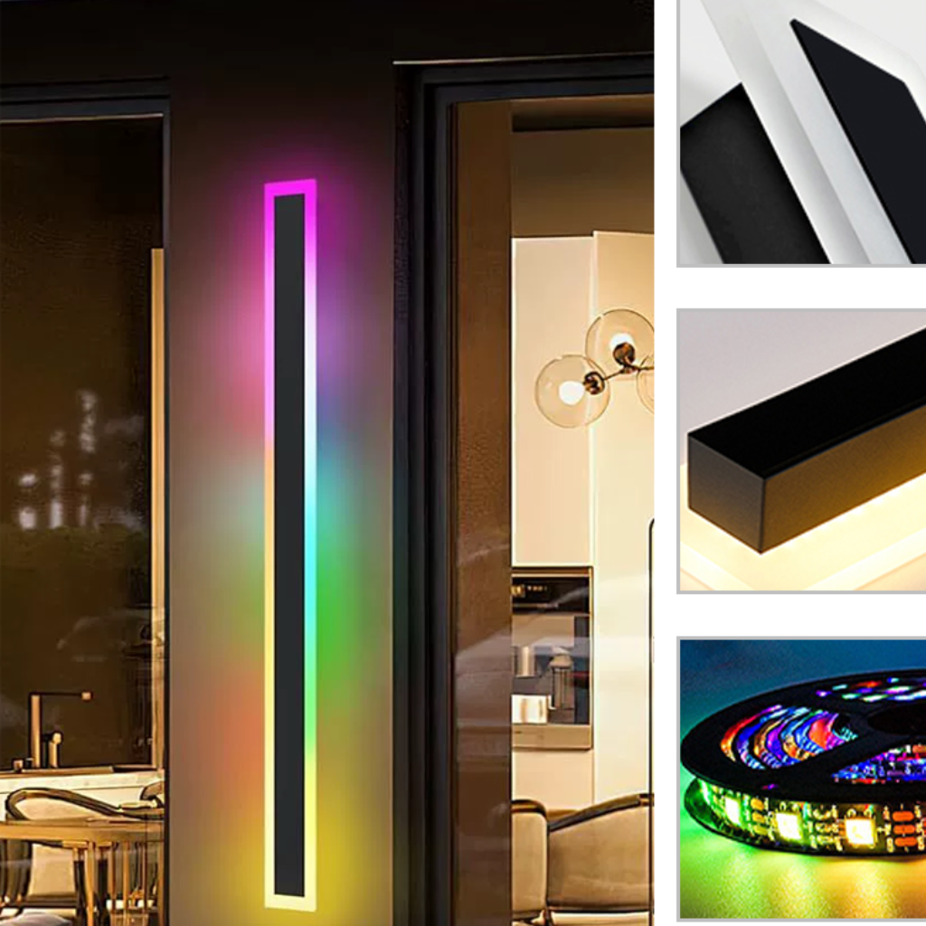 The Chromora Remote RGB LED Wall Light