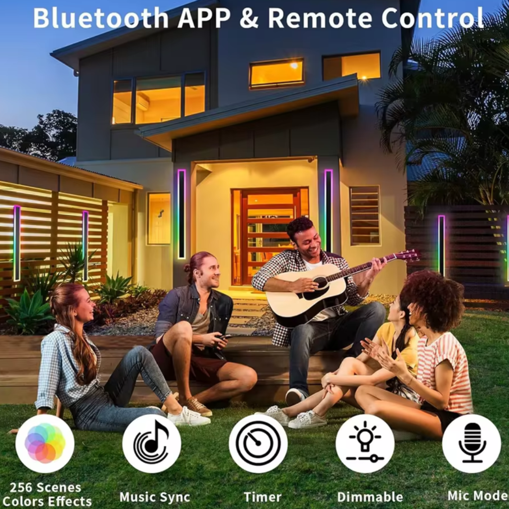 The Chromora Remote RGB LED Wall Light