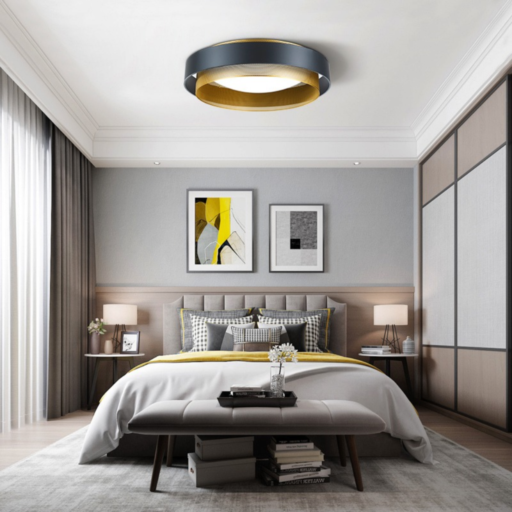 The Cirvelle Nordic Double Circle LED Ceiling Light