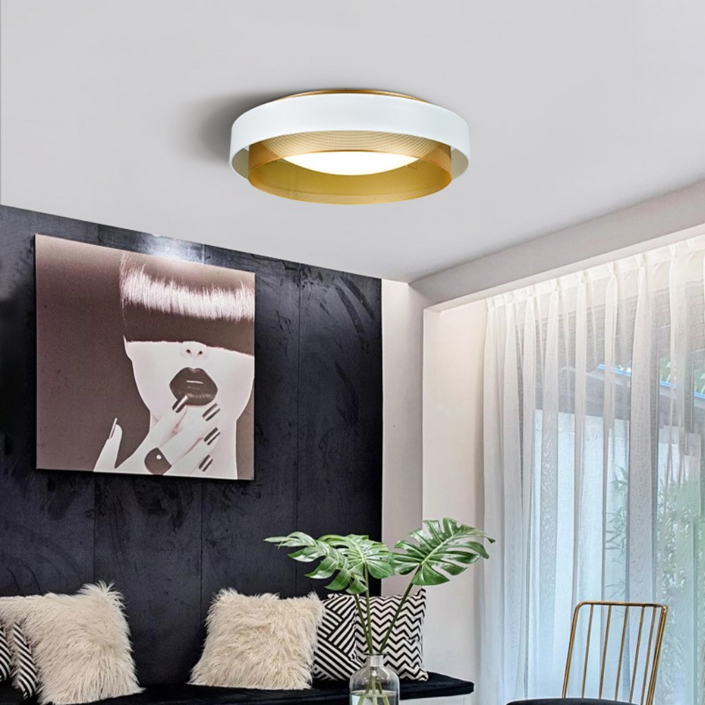 The Cirvelle Nordic Double Circle LED Ceiling Light