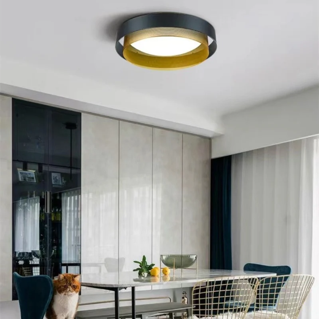 The Cirvelle Nordic Double Circle LED Ceiling Light