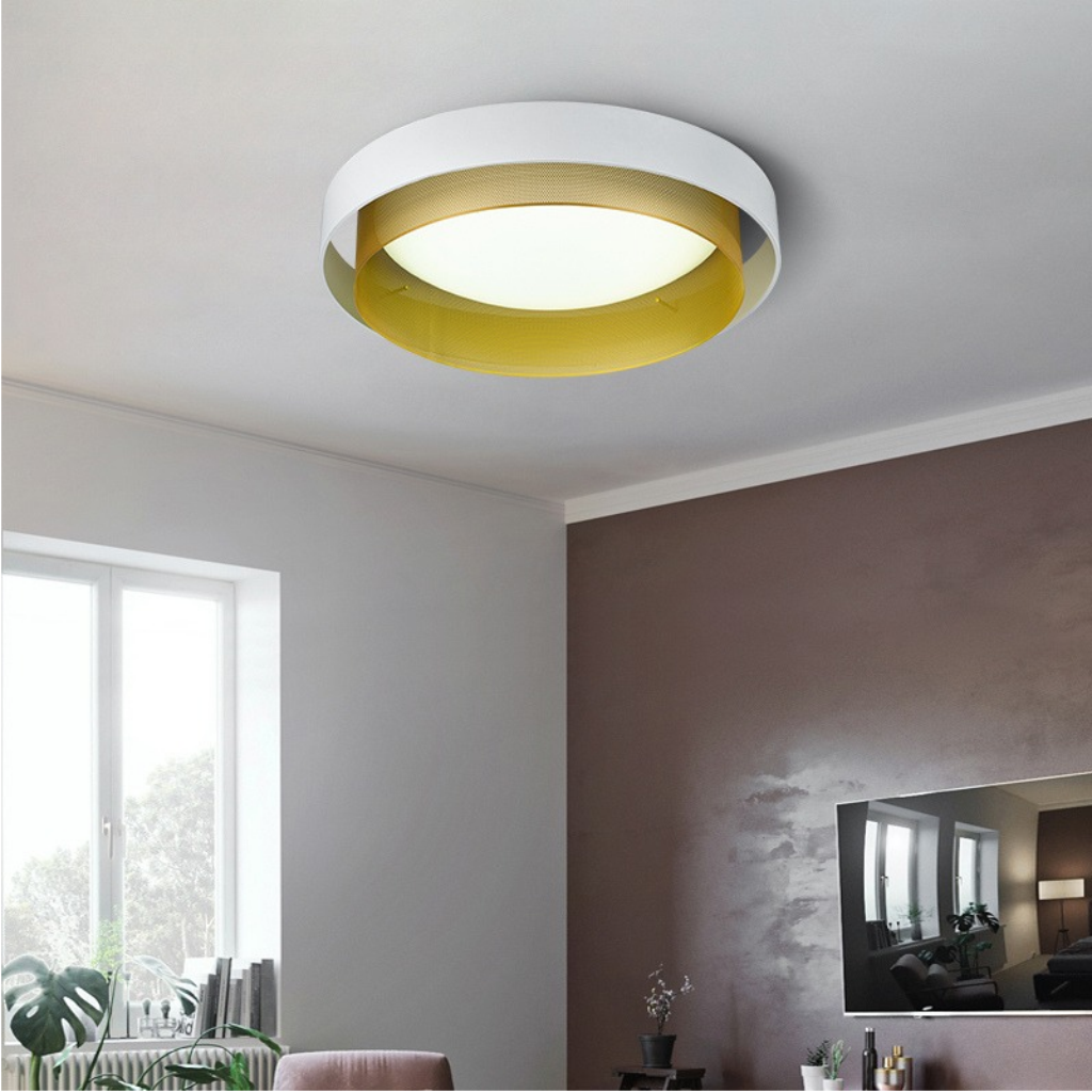 The Cirvelle Nordic Double Circle LED Ceiling Light