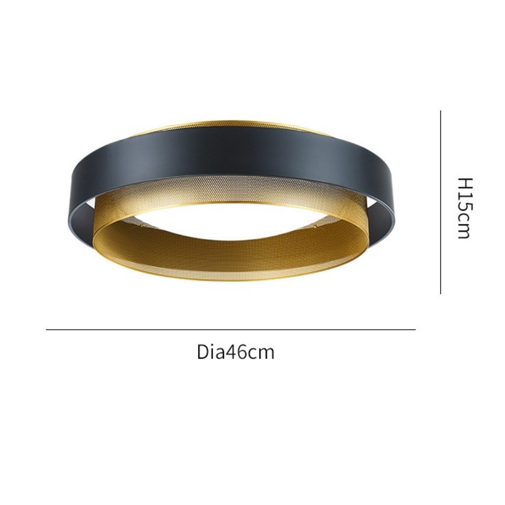 The Cirvelle Nordic Double Circle LED Ceiling Light