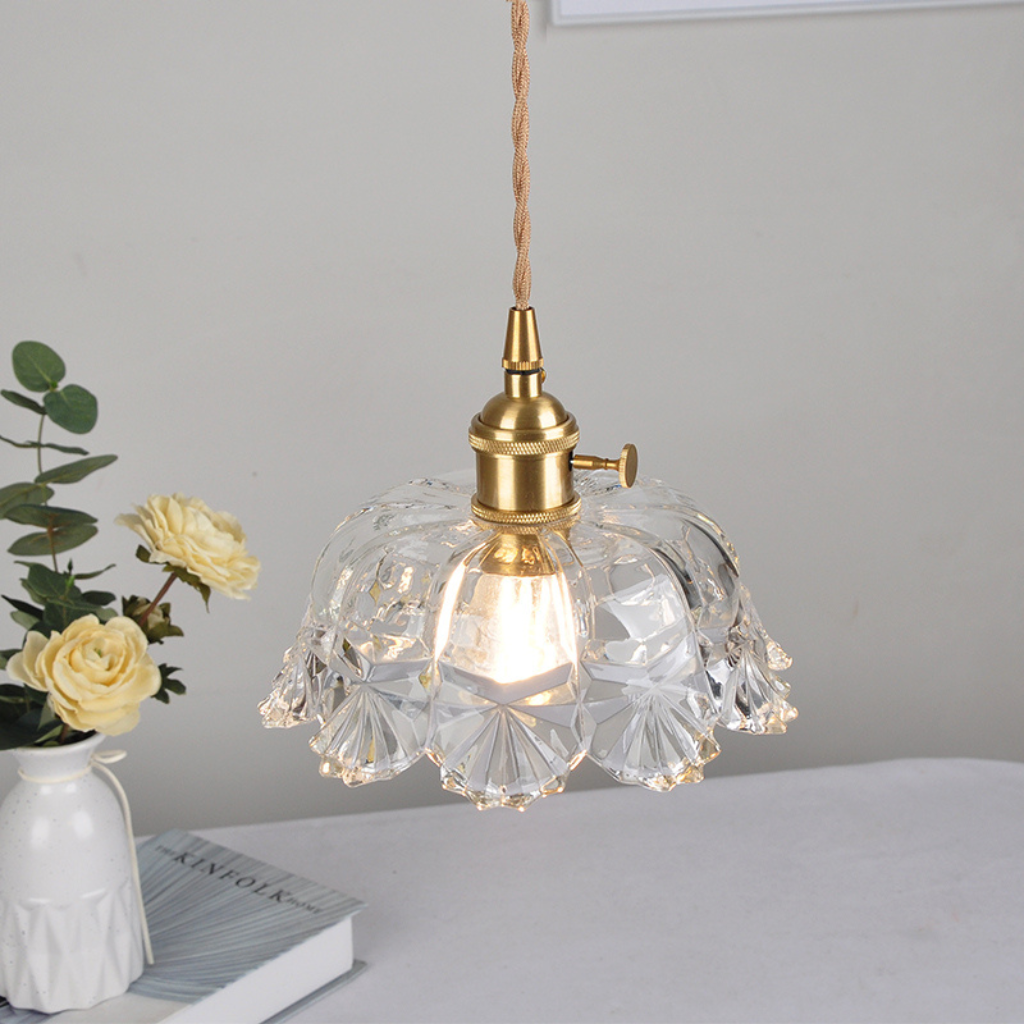 The Clariere Clear Glass LED Pendant Light