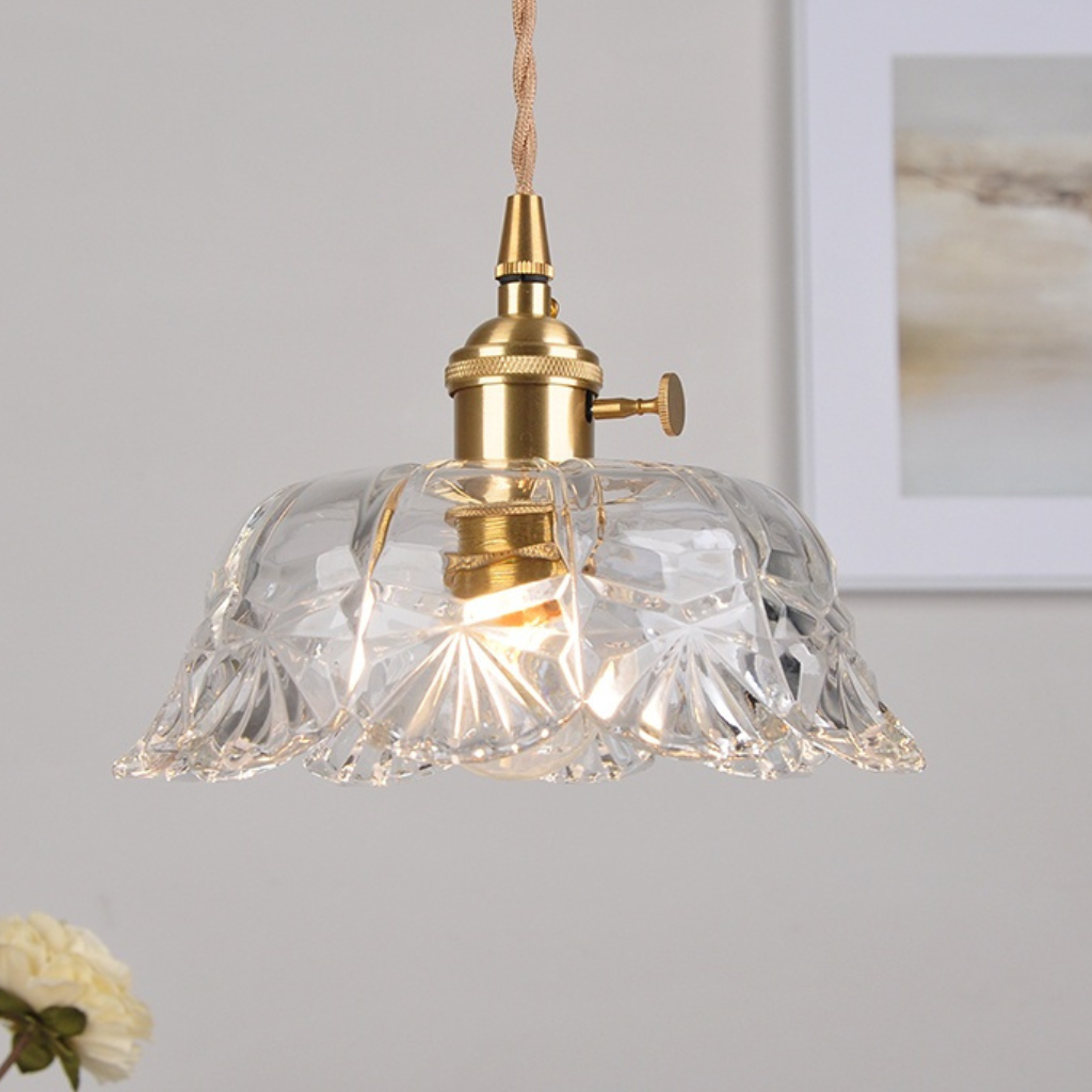 The Clariere Clear Glass LED Pendant Light