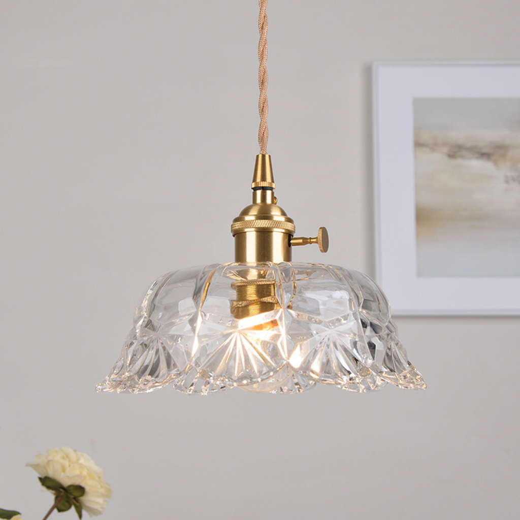 The Clariere Clear Glass LED Pendant Light