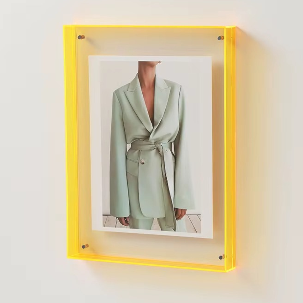 The Clearvue Modern Acrylic Photo Frame