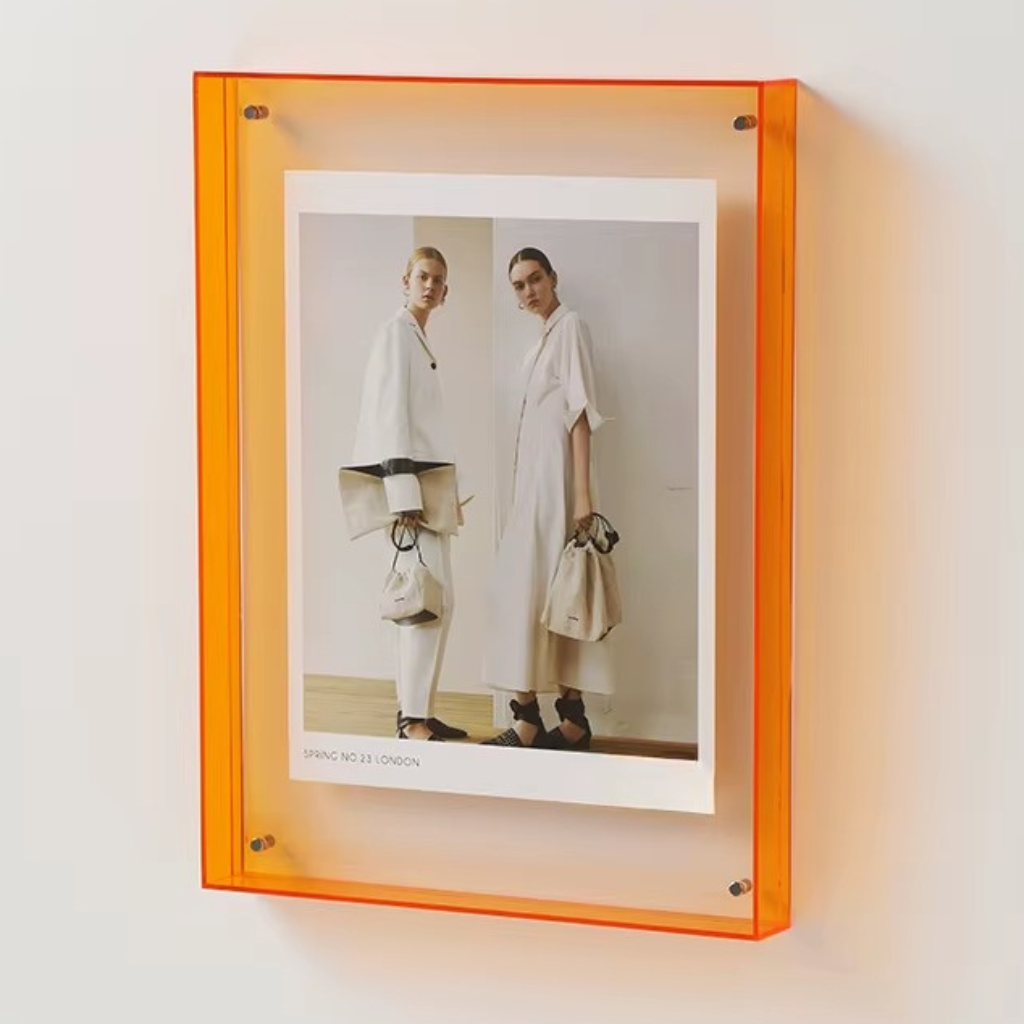 The Clearvue Modern Acrylic Photo Frame
