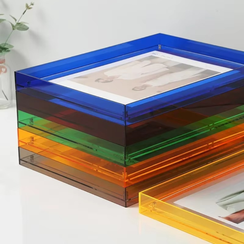 The Clearvue Modern Acrylic Photo Frame