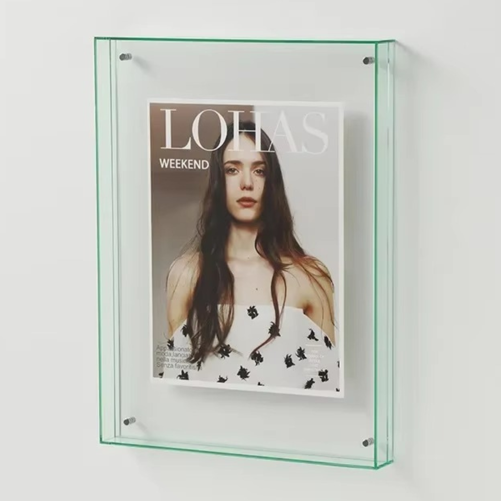 The Clearvue Modern Acrylic Photo Frame