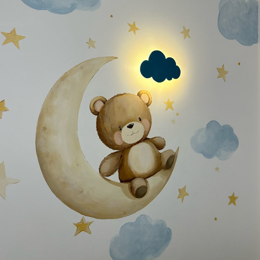 The Cloudora Cloud LED Wall Lamp