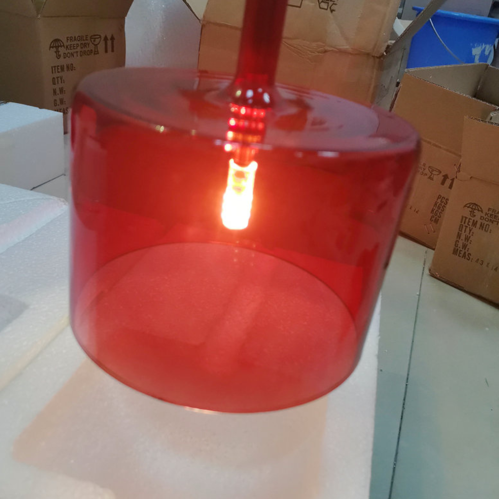 The Colorelle Nordic Glass LED Pendant Light