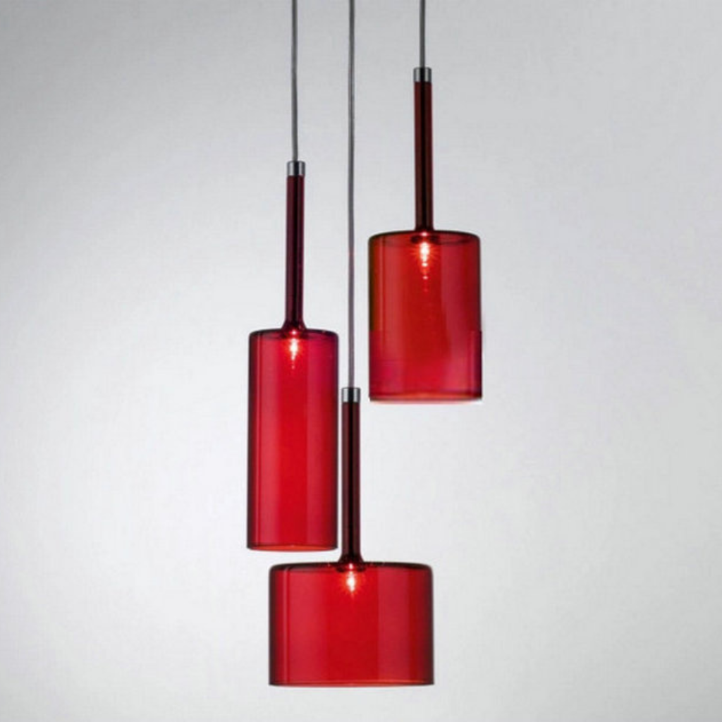 The Colorelle Nordic Glass LED Pendant Light