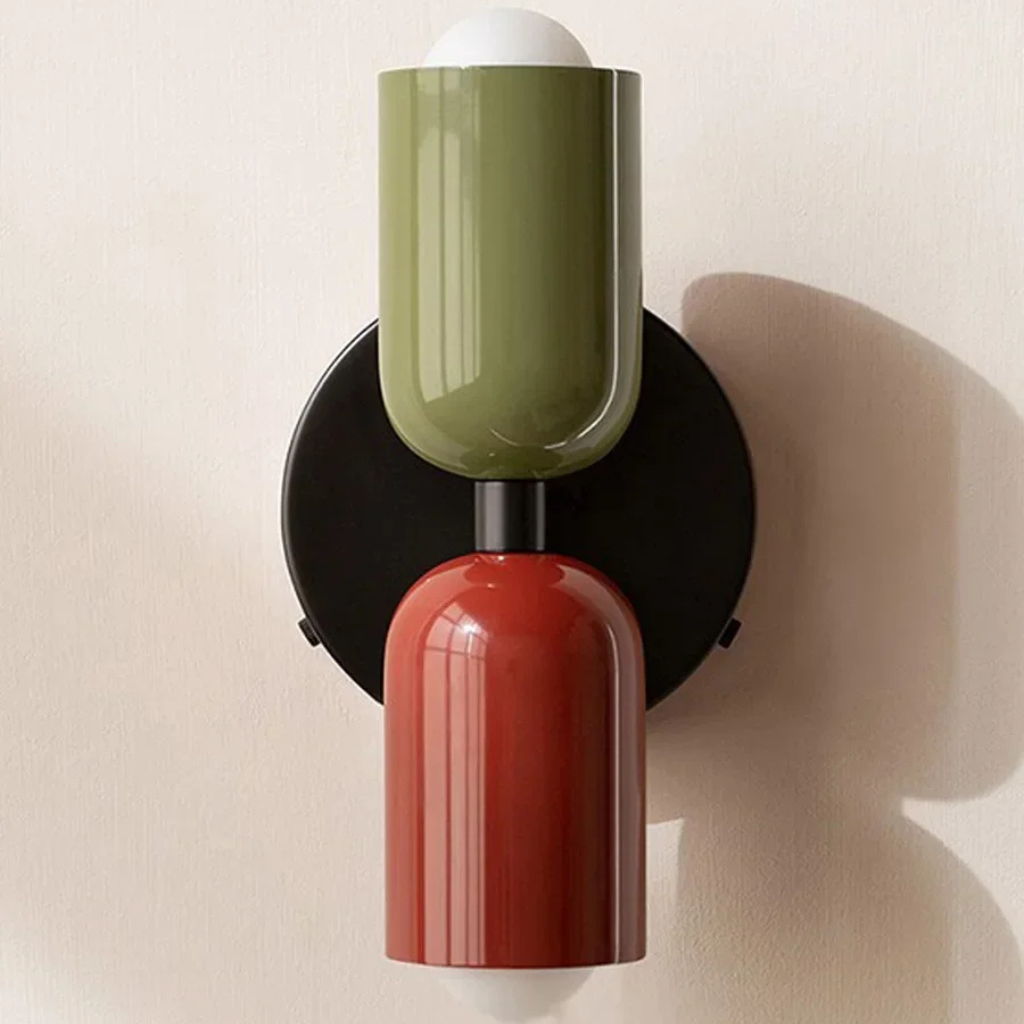 The Colosta Macaron Colourful LED Wall Light