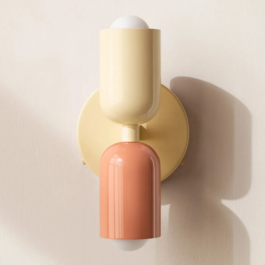 The Colosta Macaron Colourful LED Wall Light