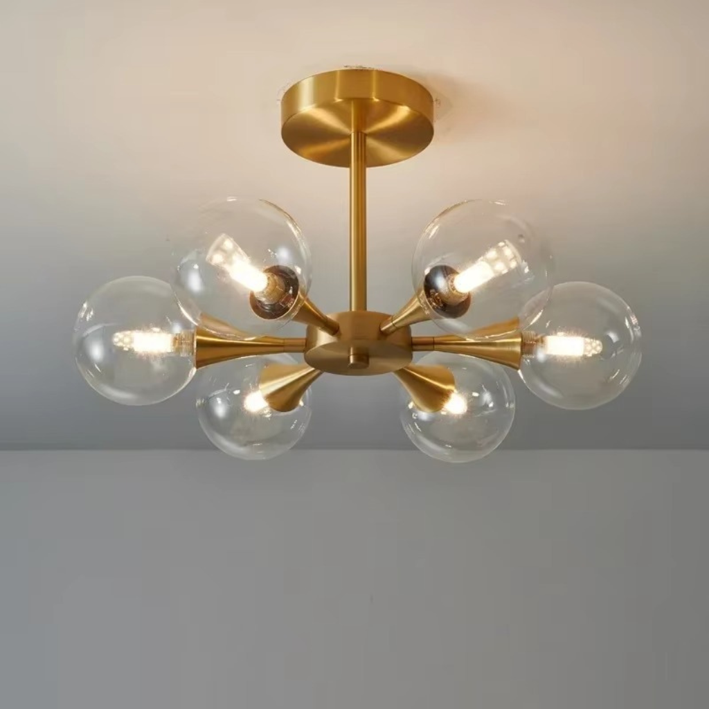 The Copora Nordic Glass Ball Chandelier