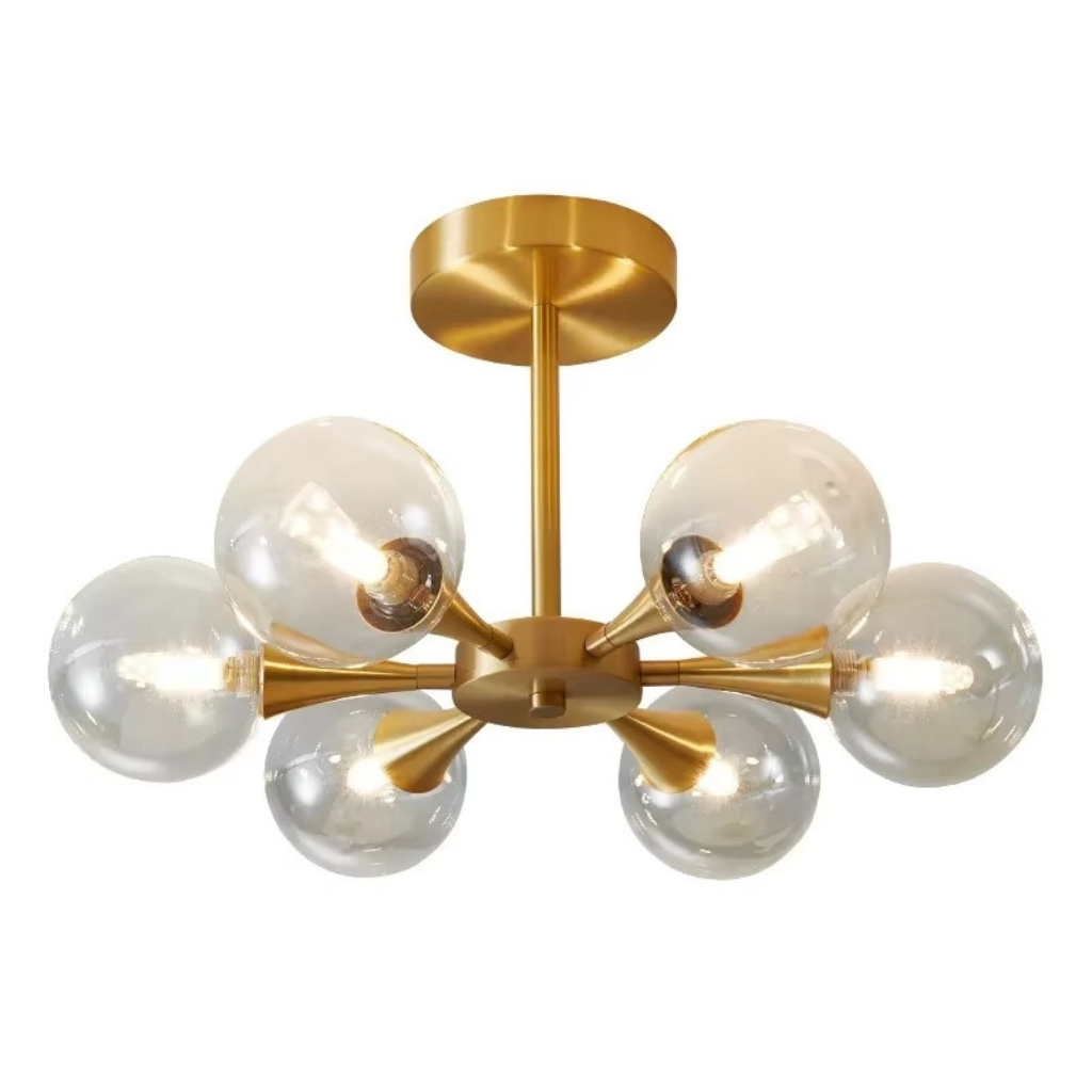 The Copora Nordic Glass Ball Chandelier