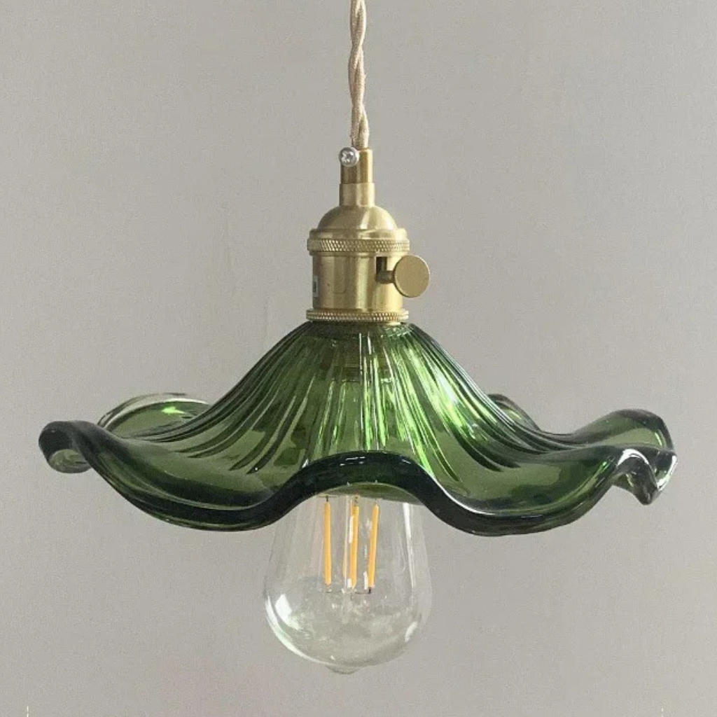 The Coravelle Nordic Colourful Glass LED Pendant Light