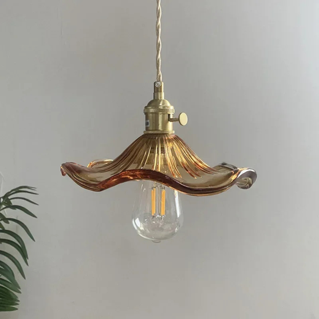 The Coravelle Nordic Colourful Glass LED Pendant Light