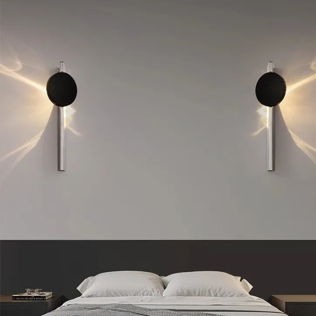 The Corrava Rotatable Corrugated LED Wall Lamp