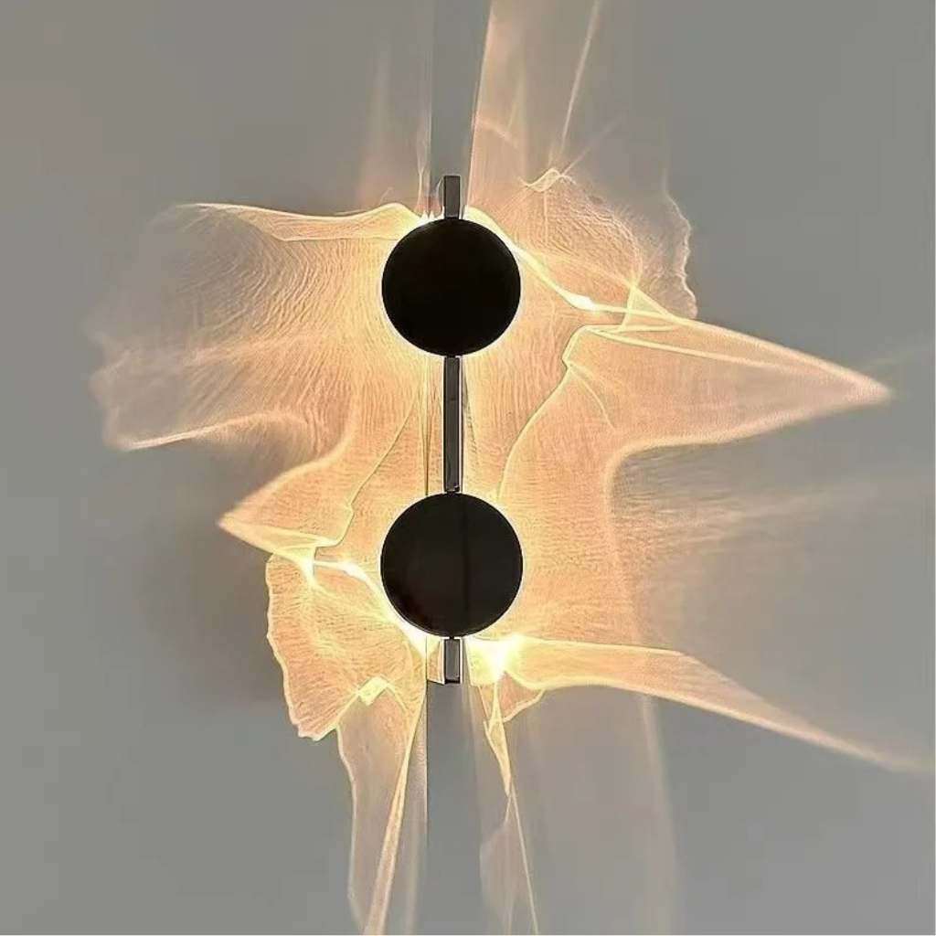 The Corrava Rotatable Corrugated LED Wall Lamp
