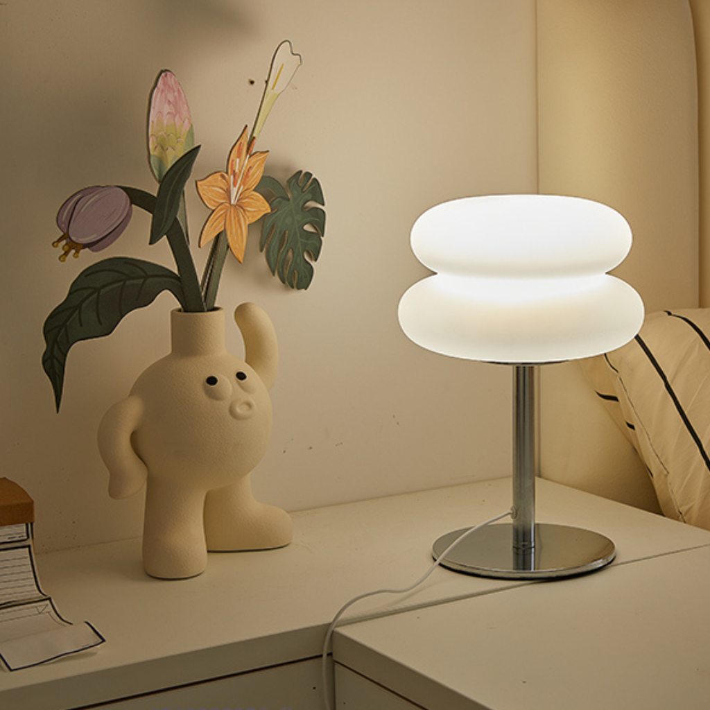 The CremaLume USB Bedside Dimmable Table Lamp