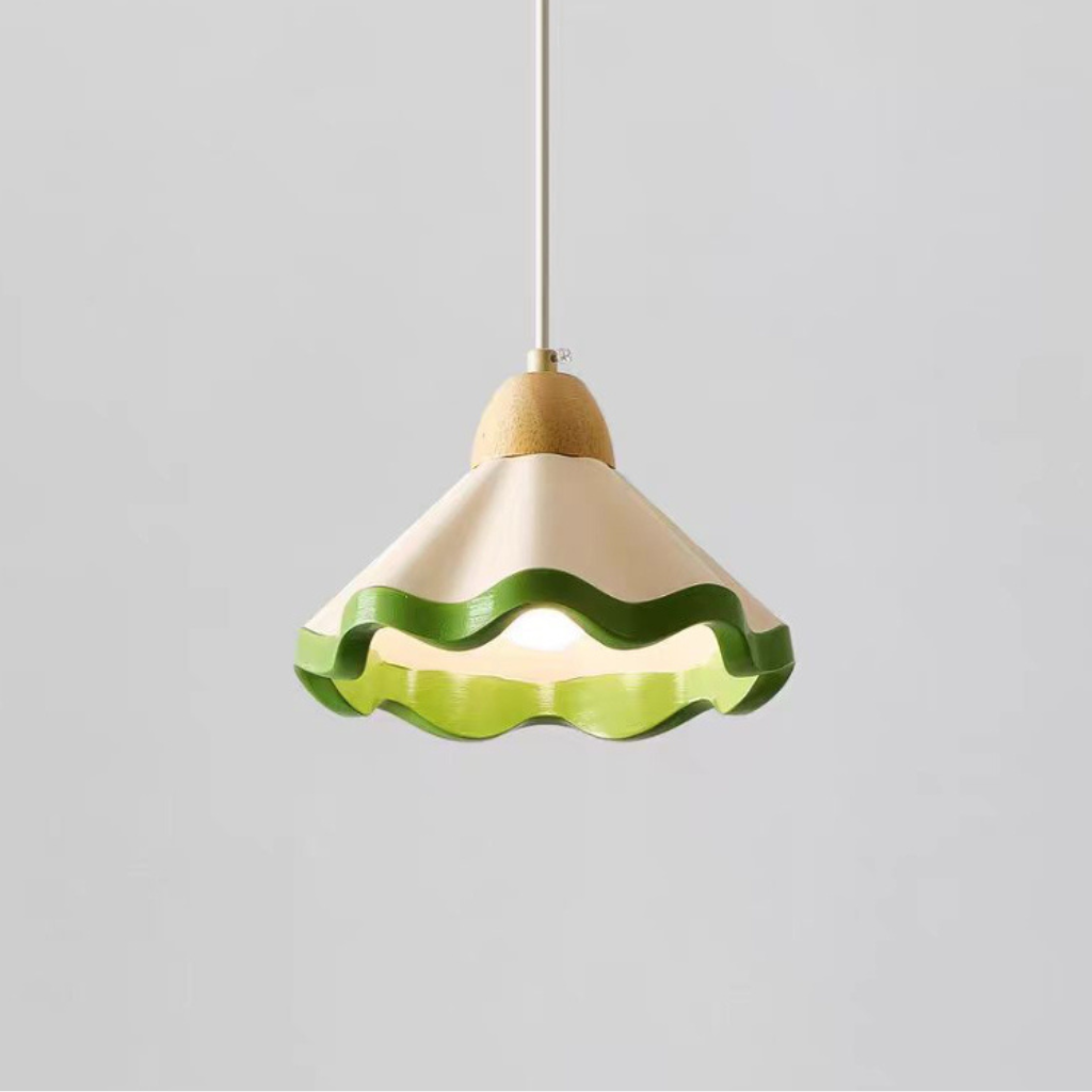 The Crémelle Retro French Cream Pendant Light