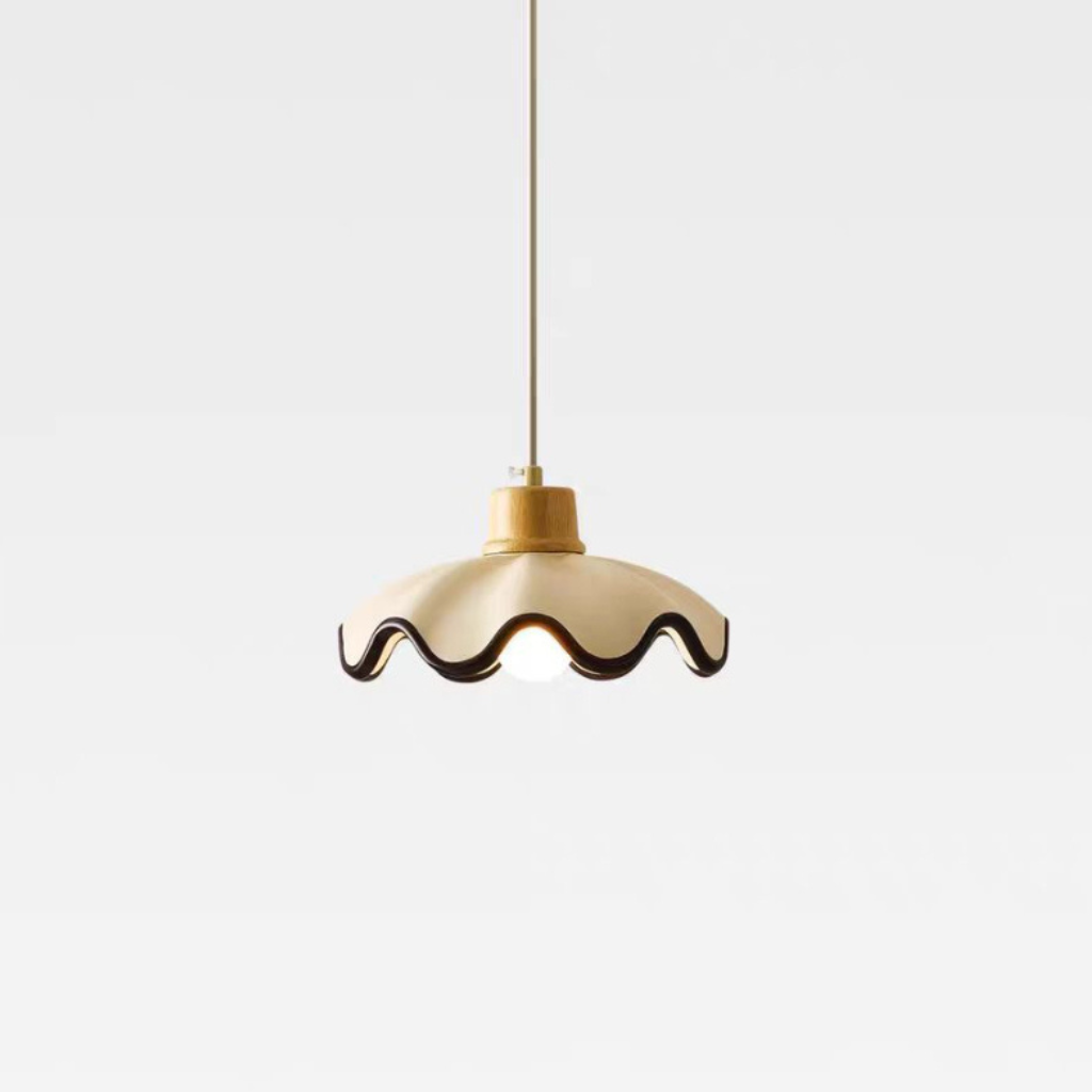 The Crémelle Retro French Cream Pendant Light
