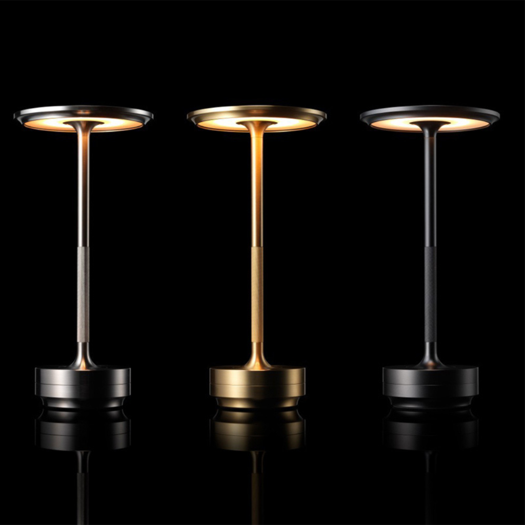 The Cresselle Nordic Rechargeable Touch LED Lamp