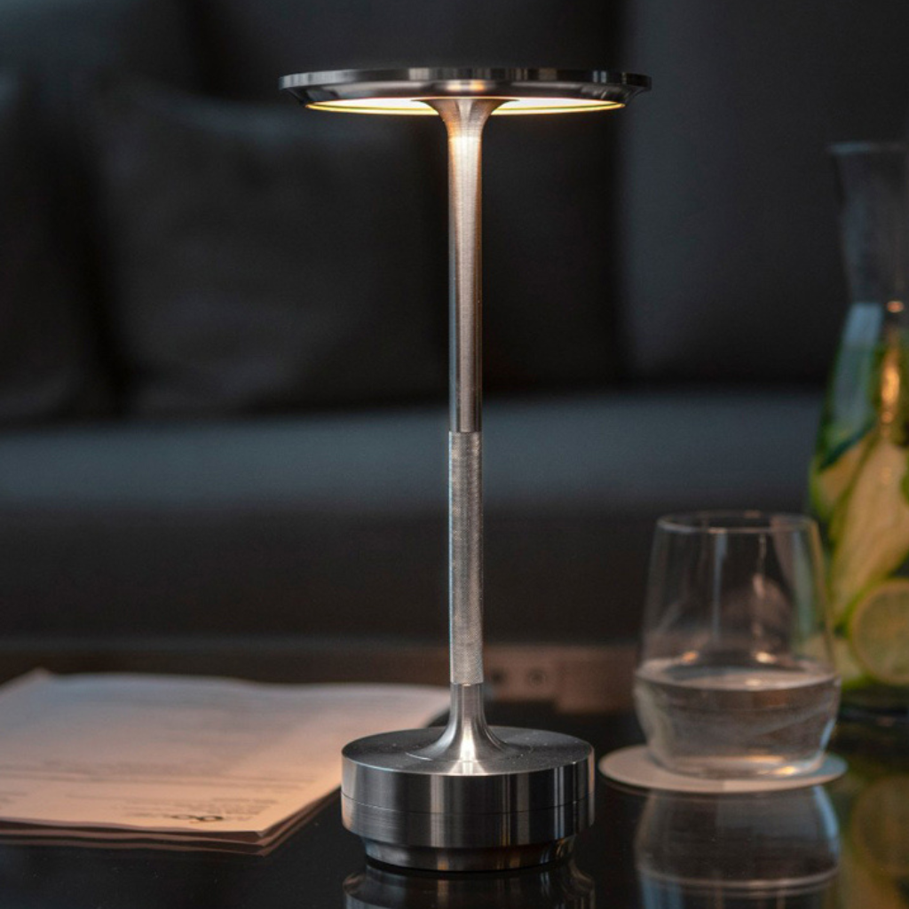 The Cresselle Nordic Rechargeable Touch LED Lamp
