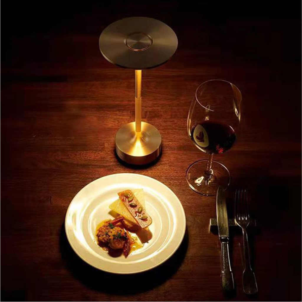 The Cresselle Nordic Rechargeable Touch LED Lamp