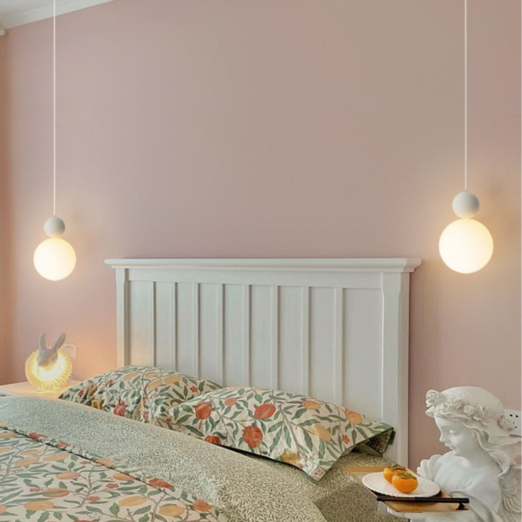 The Crevane Modern LED Bedside Pendant Light