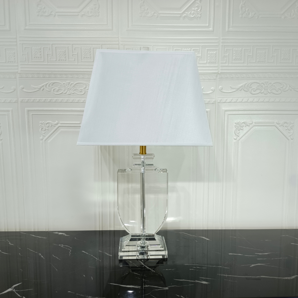 The Cristara Luxury Crystal Table Lamp