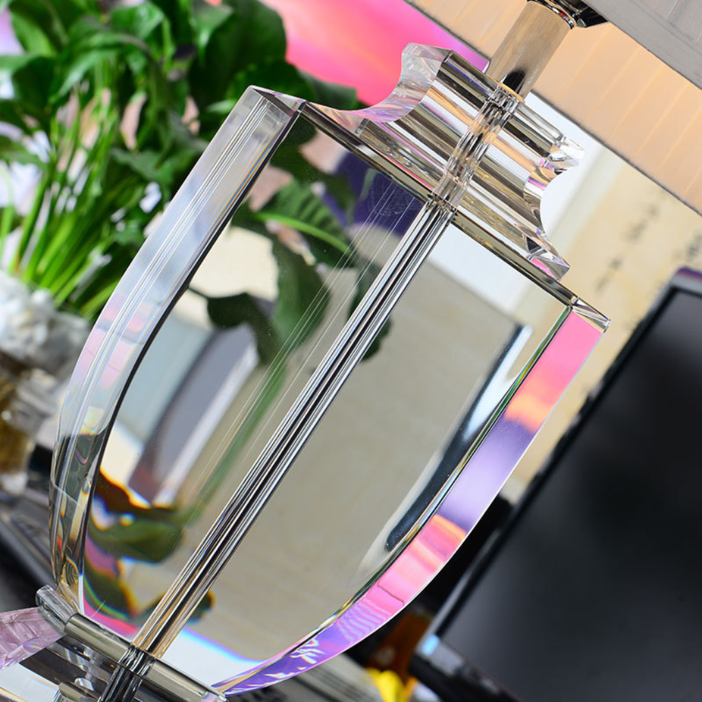 The Cristara Luxury Crystal Table Lamp