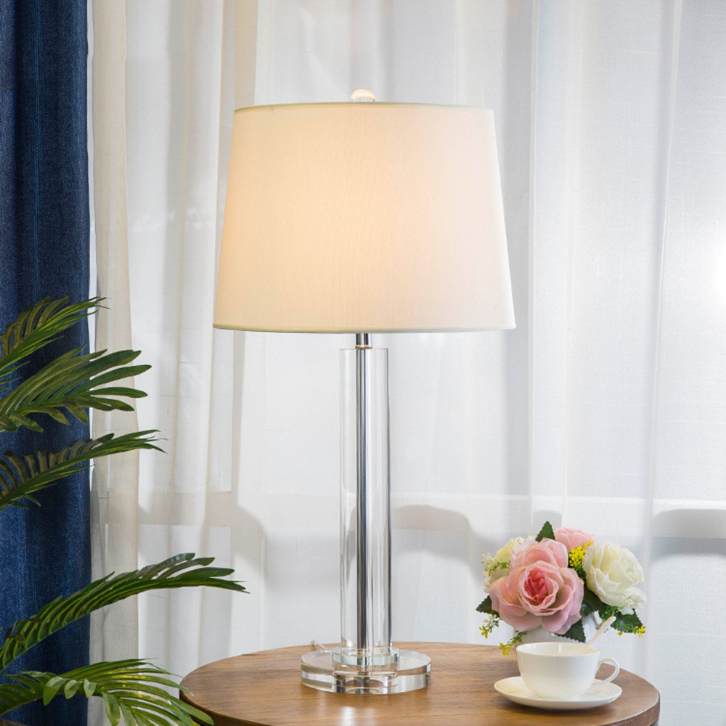 The Cristara Luxury Crystal Table Lamp