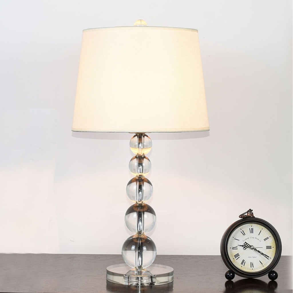 The Cristara Luxury Crystal Table Lamp