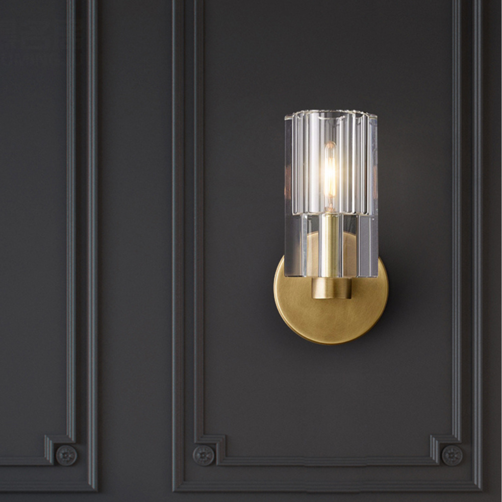 The Cryselle Luxury Crystal Wall Sconce Light