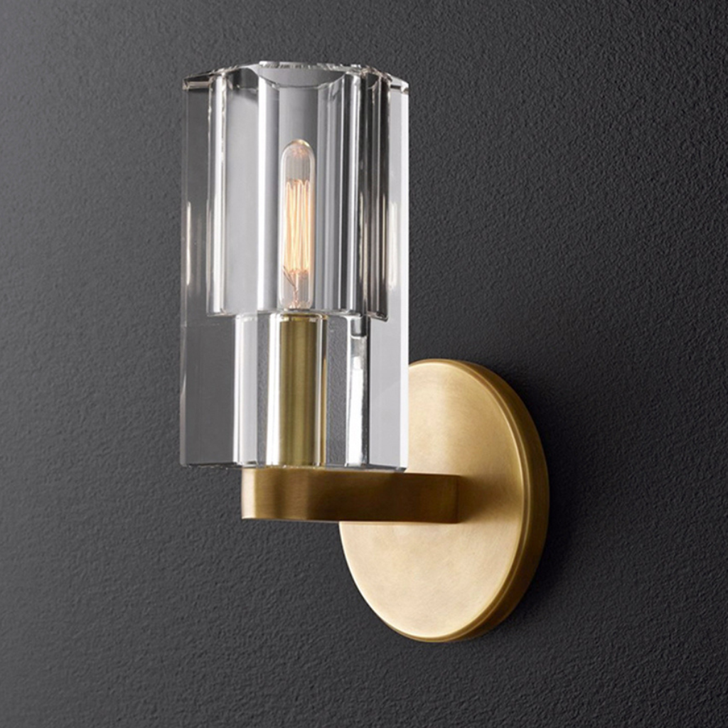The Cryselle Luxury Crystal Wall Sconce Light