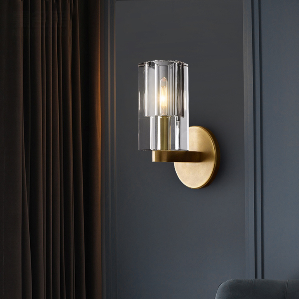 The Cryselle Luxury Crystal Wall Sconce Light